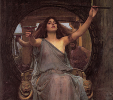 John William Waterhouse, Circe Offering The Cup To Ulysses, 1891
