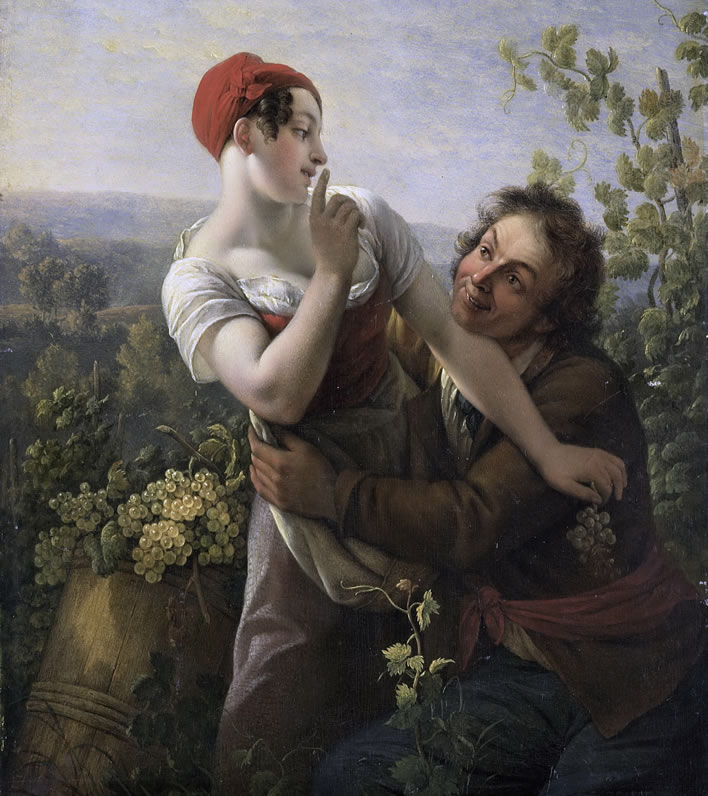 Paul Joseph Noel, The Impassioned Grape Picker, 1817-1819
