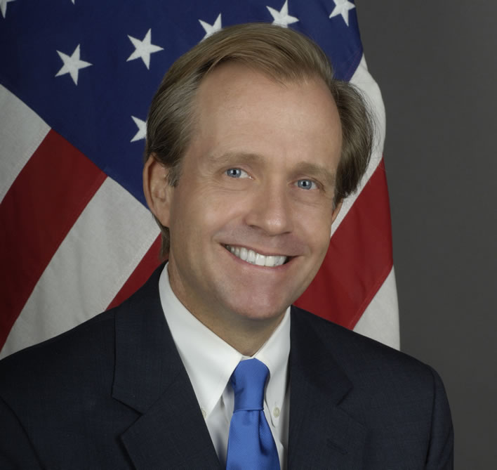Lewis Lukens, Charge d'affaires ad interim in London. Image ©U.S. Department of State